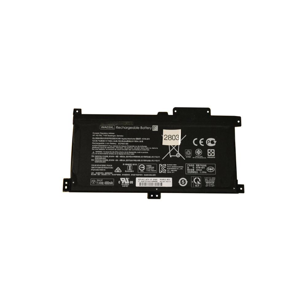 BATTERIE ORDINATEUR PORTABLE HP WA03XL / SW03XL