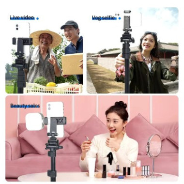 Trépied caméra et téléphone avec télécommande Bluetooth