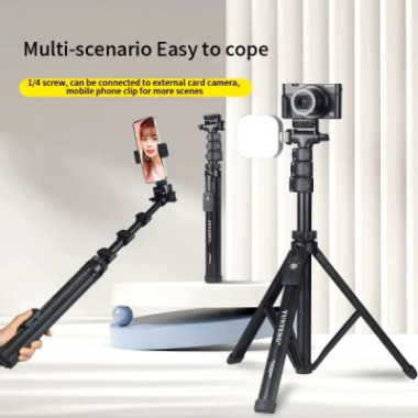 Trépied caméra et téléphone avec télécommande Bluetooth