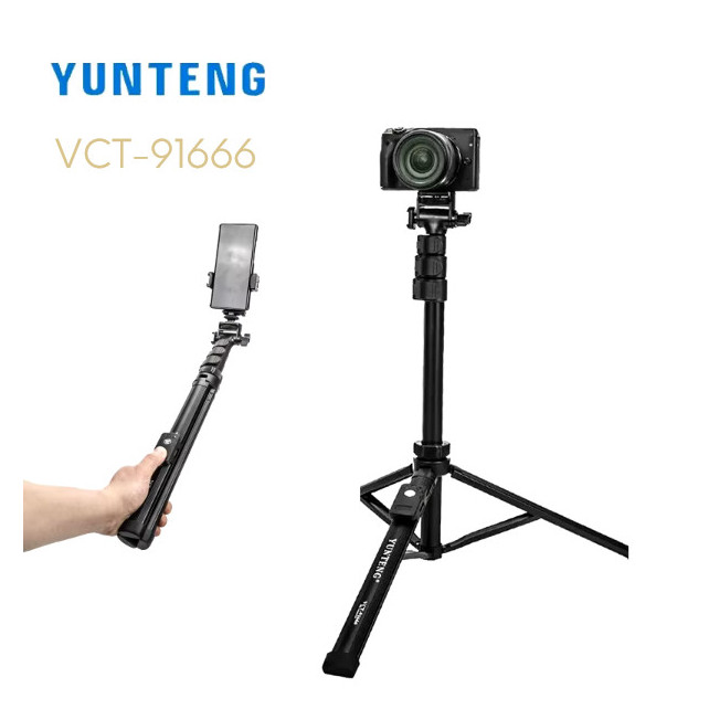 Trépied caméra et téléphone avec télécommande Bluetooth