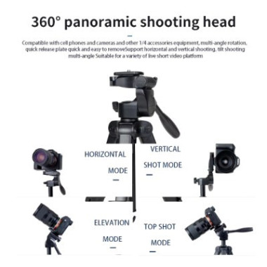 Trépied caméra et téléphone