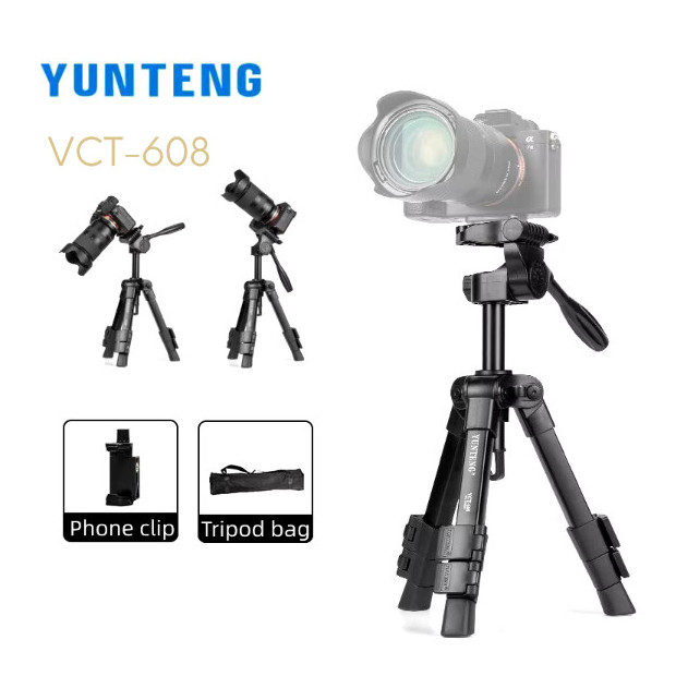 Trépied caméra et téléphone