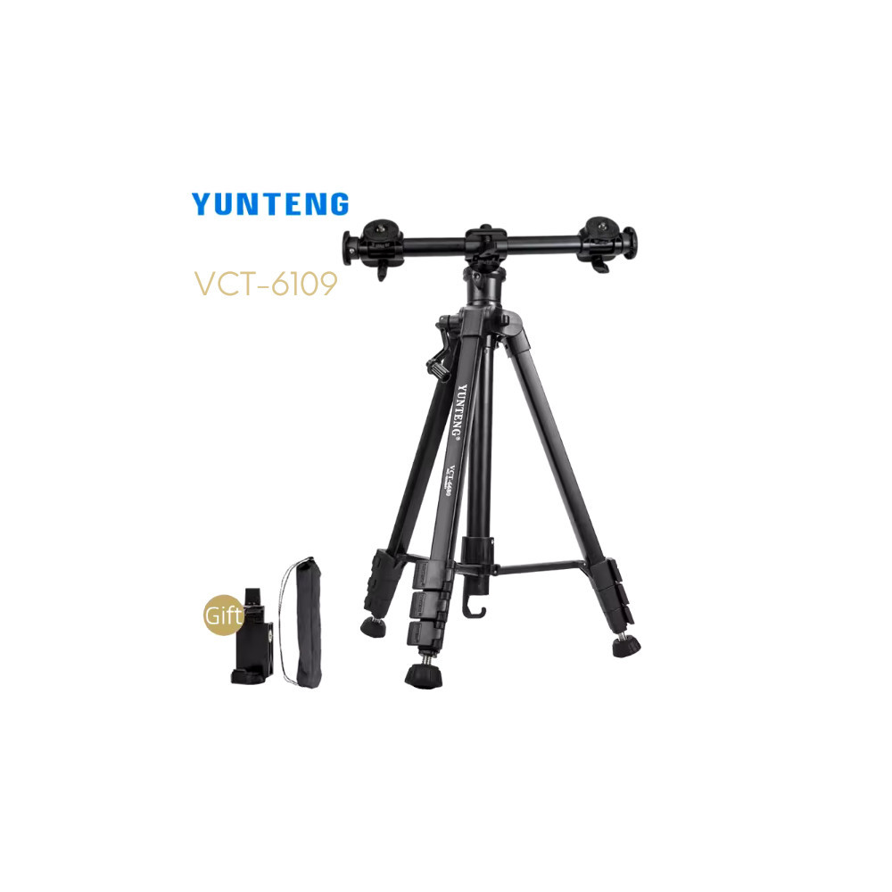 Trépied caméra et téléphone