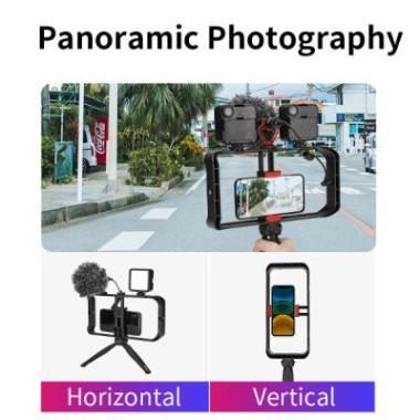 Trépied téléphone Multifonctionnel / Kit de vlog Jmary MT-33