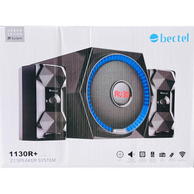 Système Audio Smart Avec Haut-parleur Multimédia-FM-USB-carte Mémoire- BECTEL 1130R+