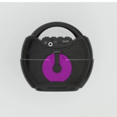 Mini Haut-parleur Bluetooth portable sans fil 4 pouces 8W Avec Eclairage