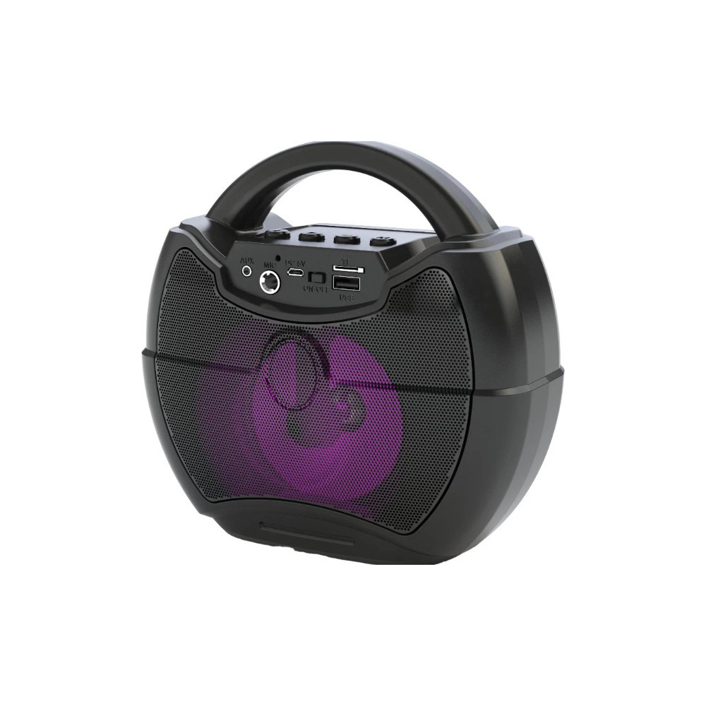 Mini Haut-parleur Bluetooth portable sans fil 4 pouces 8W Avec Eclairage