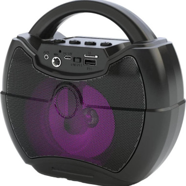 Mini Haut-parleur Bluetooth portable sans fil 4 pouces 8W Avec Eclairage