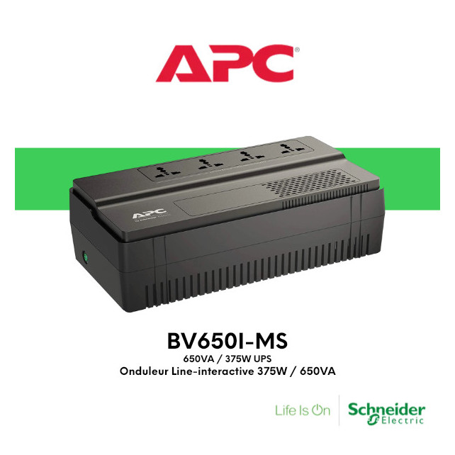 Onduleur line-interactive 375W / 650VA