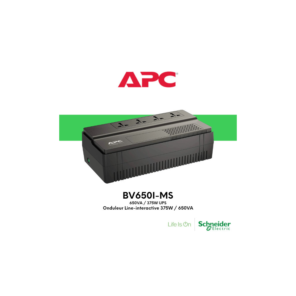 Onduleur line-interactive 375W / 650VA