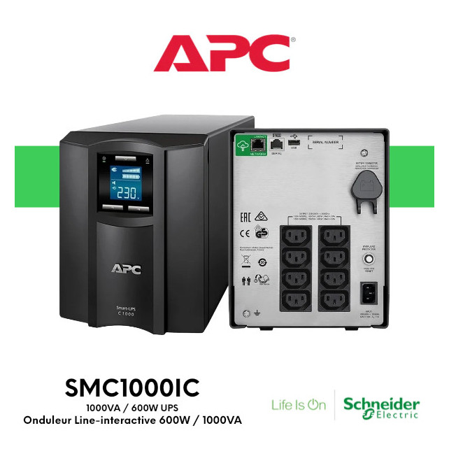 Onduleur line-interactive monophasé LCD 230V