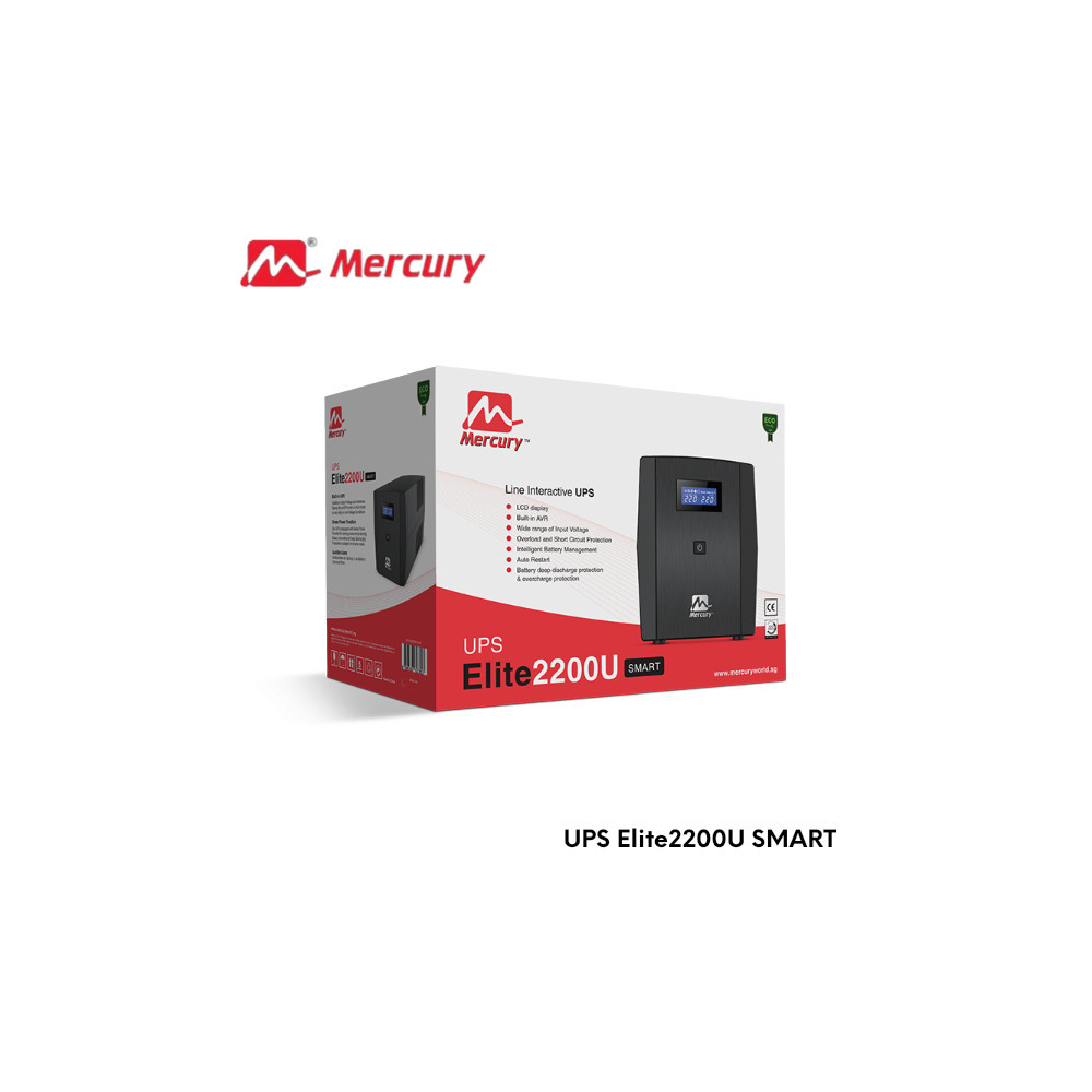 Onduleur Mercury UPS Elite2200U SMART