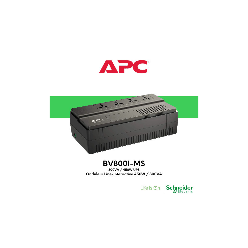 Onduleur line-interactive 450W / 800VA