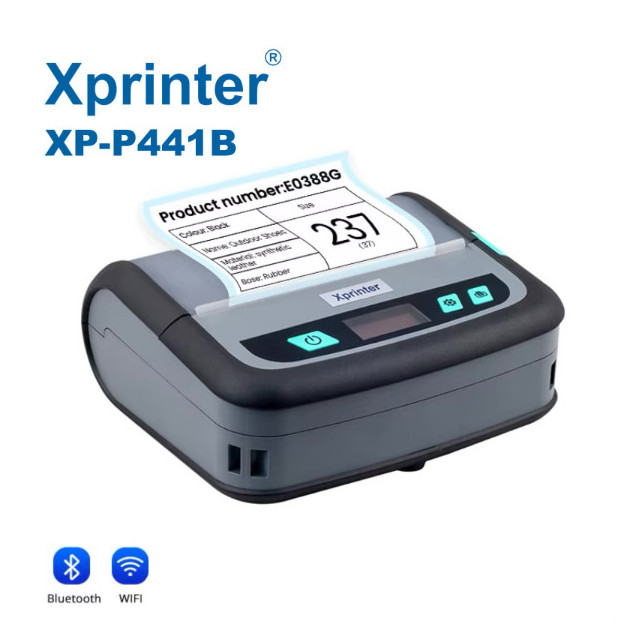 Mini imprimante thermique portable / Mini imprimante d'autocollants de codes barres de 4 pouces