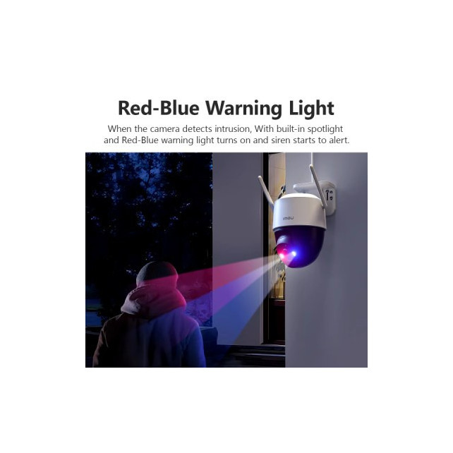 Imou - Caméra extérieur WiFi Cruiser SC 3K 5MP IPC-K7FP-5H0WE