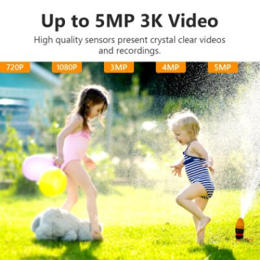 Imou - Caméra extérieur WiFi Cruiser SC 3K 5MP IPC-K7FP-5H0WE