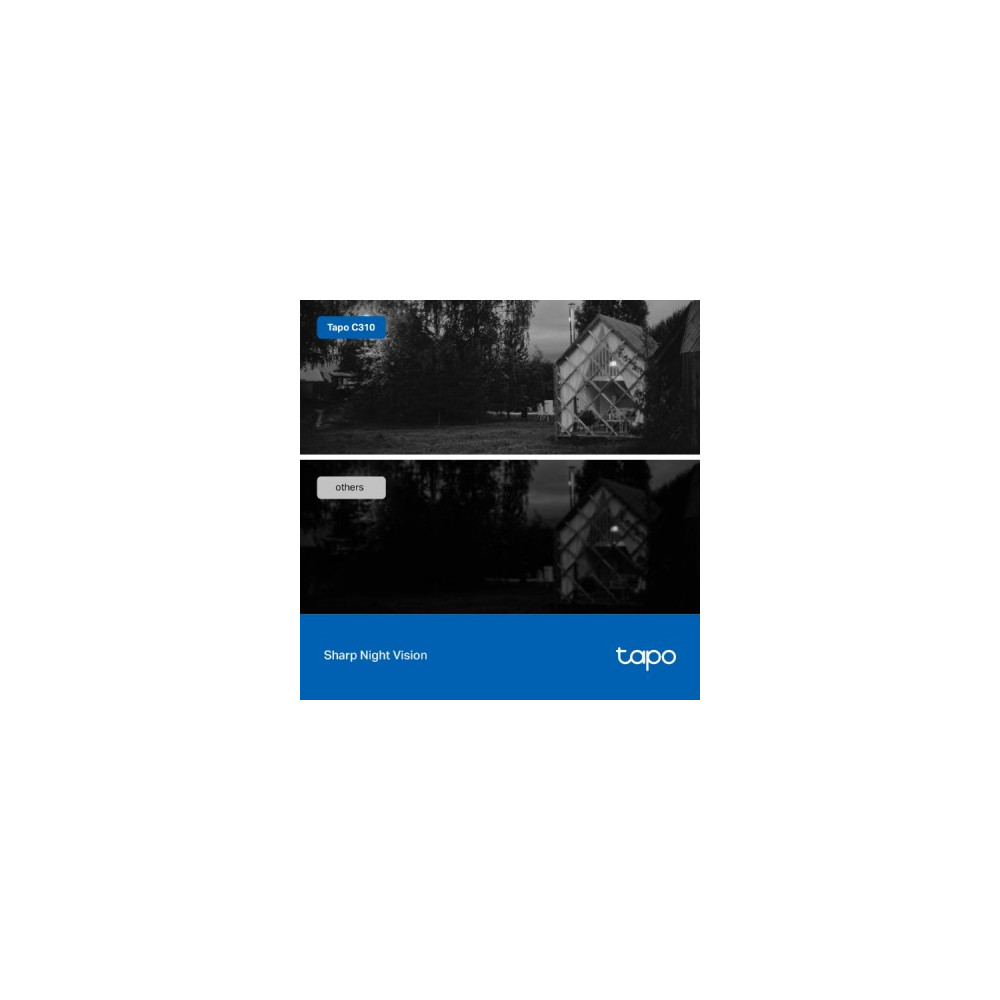 Caméra extérieur, sans fil Full HD, étanche, avec vision nocturne avancée et audio bidirectionnel