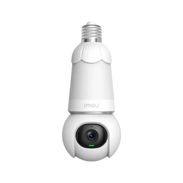 Imou - Caméra et ampoule 2 en 1 2K 3MP pour prise E26/E27 / Caméra de surveillance sans fil intelligente