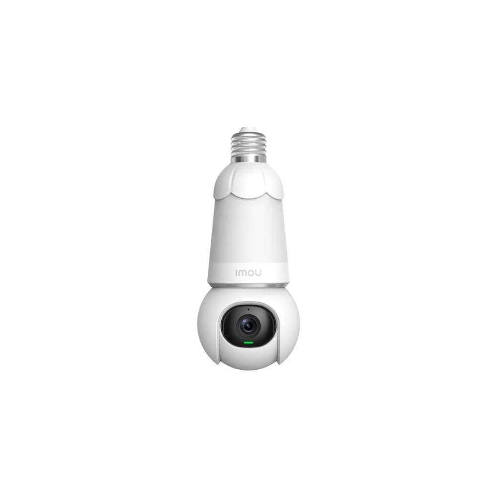 Imou - Caméra et ampoule 2 en 1 2K 3MP pour prise E26/E27 / Caméra de surveillance sans fil intelligente