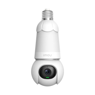 Imou - Caméra et ampoule 2 en 1 2K 3MP pour prise E26/E27 / Caméra de surveillance sans fil intelligente