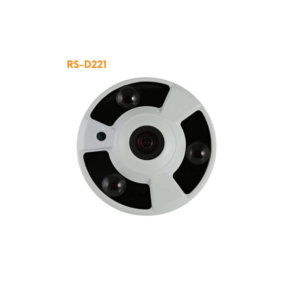 Oeil Caméra Analogique 360° VR Panoramique HD 2 Mégapixels à œil-poisson