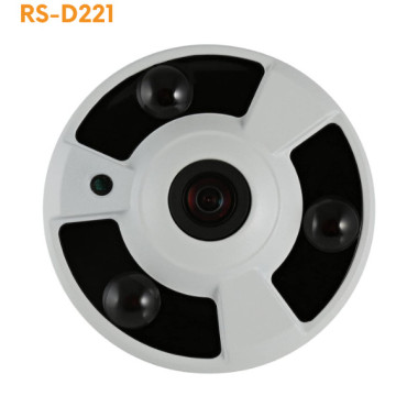 Oeil Caméra Analogique 360° VR Panoramique HD 2 Mégapixels à œil-poisson