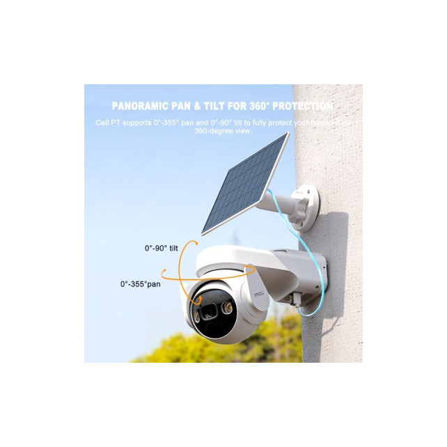 Imou - Caméra IP extérieur WiFi Cell PT 4G 2K 3MP - IPC-K9EP-3T0TE