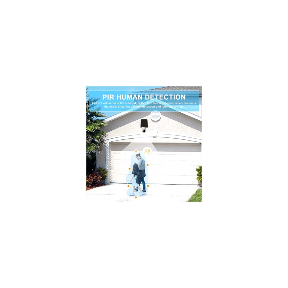 Imou - Caméra IP extérieur WiFi Cell PT 4G 2K 3MP - IPC-K9EP-3T0TE