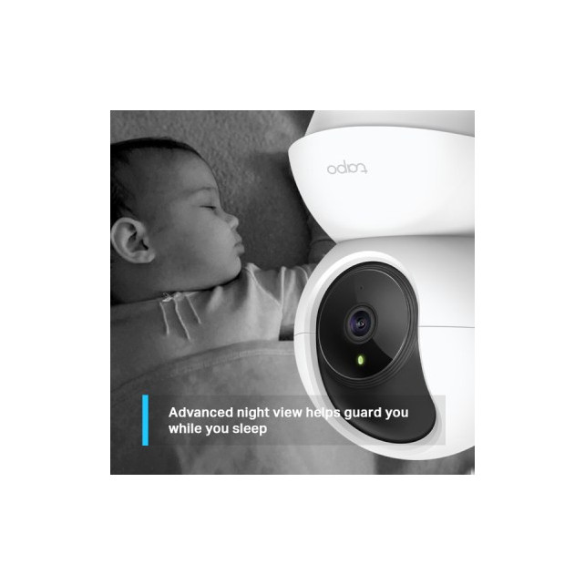 Caméra HD 1080p avec Vision nocturne avancée et Audio bidirectionnel