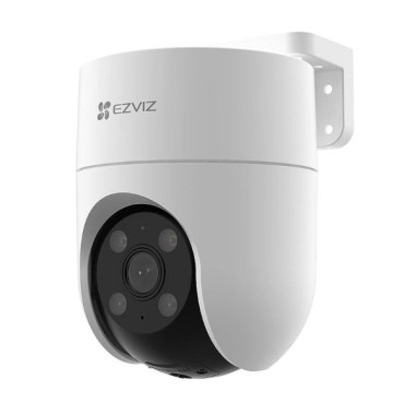EZVIZ - Caméra IP Wi-Fi d'extérieur panoramique et inclinable 2K+ 4MP Jour/Nuit - CS-H8c