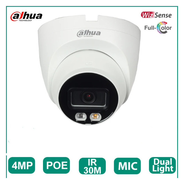 Oeil Caméra IP Intérieure 4 MP Avec Microphone intégré IR couleur à double éclairage