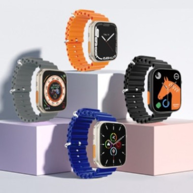 Montre Connectée avec bracelet athlétique, mesure de la fréquence cardiaque, du nombre de pas et appel Bluetooth