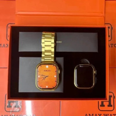 MONTRE CONNECTEE ELECTRONIQUE POUR HOMMES ET FEMMES AVEC MULTIPLES BRACELETS AMAX WATCH 9