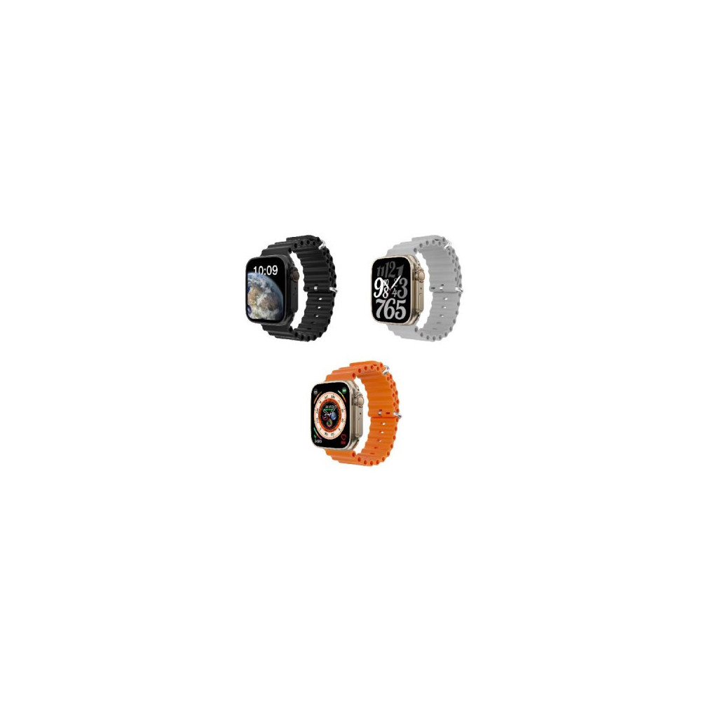 Montre Connectées Pour tous les âges - Orange/Noir WSTER WS-GS8