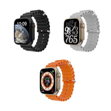 Montre Connectées Pour tous les âges - Orange/Noir WSTER WS-GS8