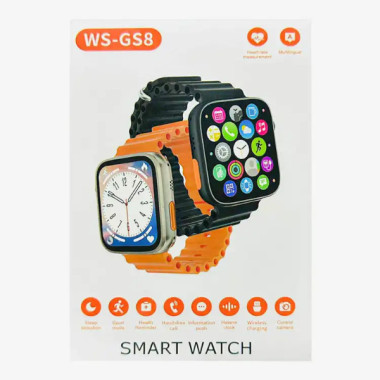 Montre Connectées Pour tous les âges - Orange/Noir WSTER WS-GS8