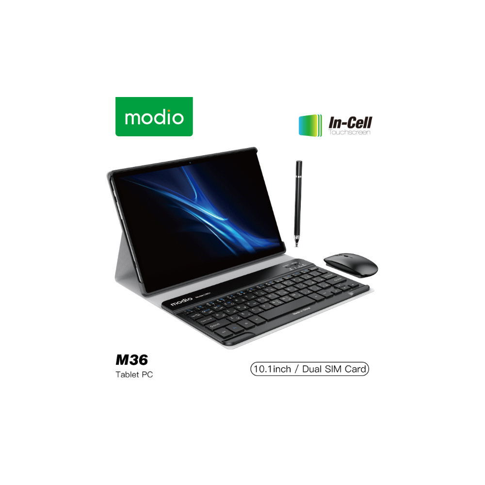 Tablette Modio M36 2 Sim 5G + Wifi 12Gb Ram / 512Gb Memoire 10 Pouces