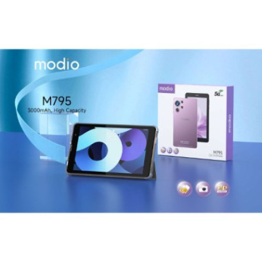 Tablette Modio M795 2 Sim 5G + Wifi 6Gb Ram / 256Gb Memoire 7 Pouces