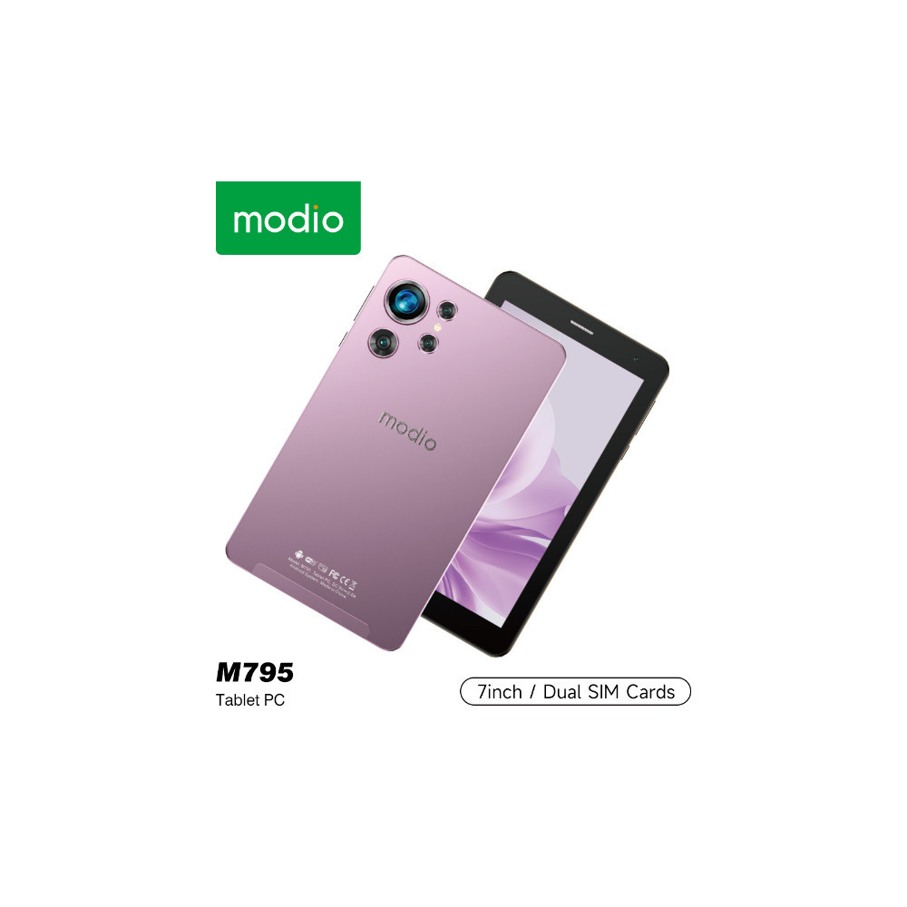 Tablette Modio M795 2 Sim 5G + Wifi 6Gb Ram / 256Gb Memoire 7 Pouces