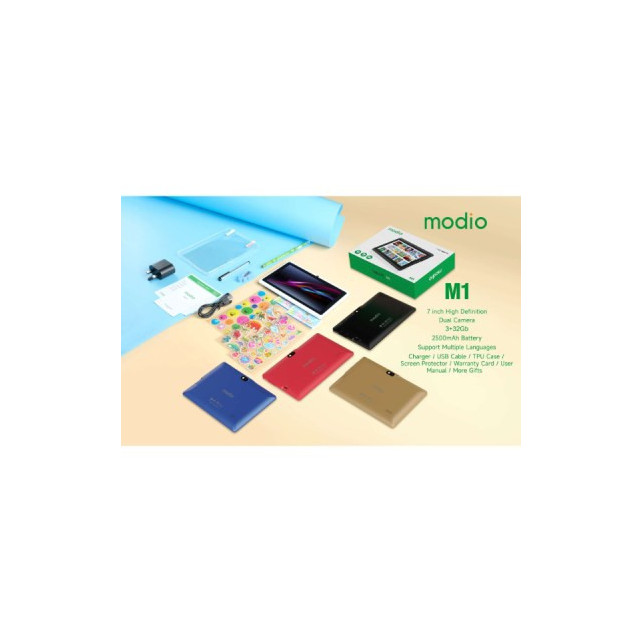 Tablette Modio M1 Wifi 4Gb Ram / 128Gb Memoire 7 Pouces