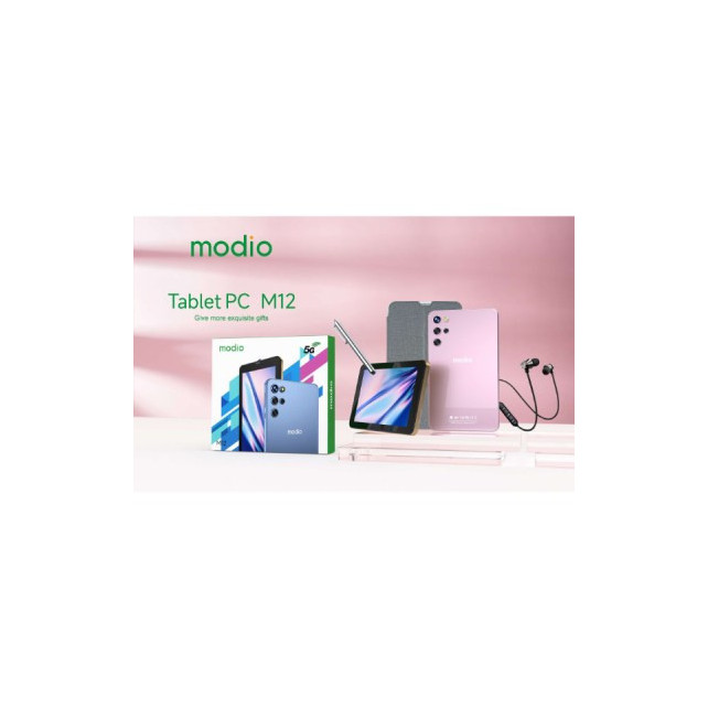 Tablette Modio M12 2 Sim 5G + Wifi 6Gb Ram / 256Gb Memoire 8 Pouces