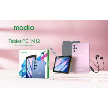 Tablette Modio M12 2 Sim 5G + Wifi 6Gb Ram / 256Gb Memoire 8 Pouces