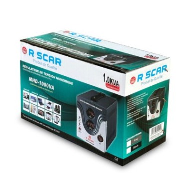 Régulateur de tension automatique Digital 1000VA / 1.0KVA, contrôle par microprocesseur