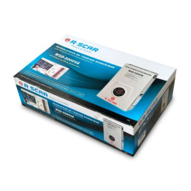 Régulateur de tension automatique mural 5000VA / 5KVA, avec fonction de dérivation, Contrôle par microprocesseur