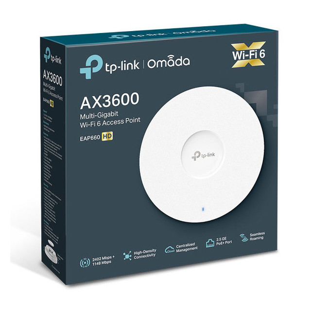 Point d'accès Wi-Fi 6 Dual Band AX3600 (AX2402 + AX1148) - LAN 2.5 GbE