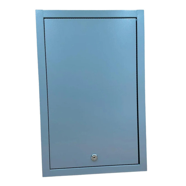 COFFRET INFORMATIQUE 2U VENTILO + MULTIPRISE 530* 400*100 BLANC