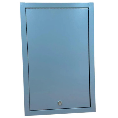 COFFRET INFORMATIQUE 2U VENTILO + MULTIPRISE 530* 400*100 BLANC