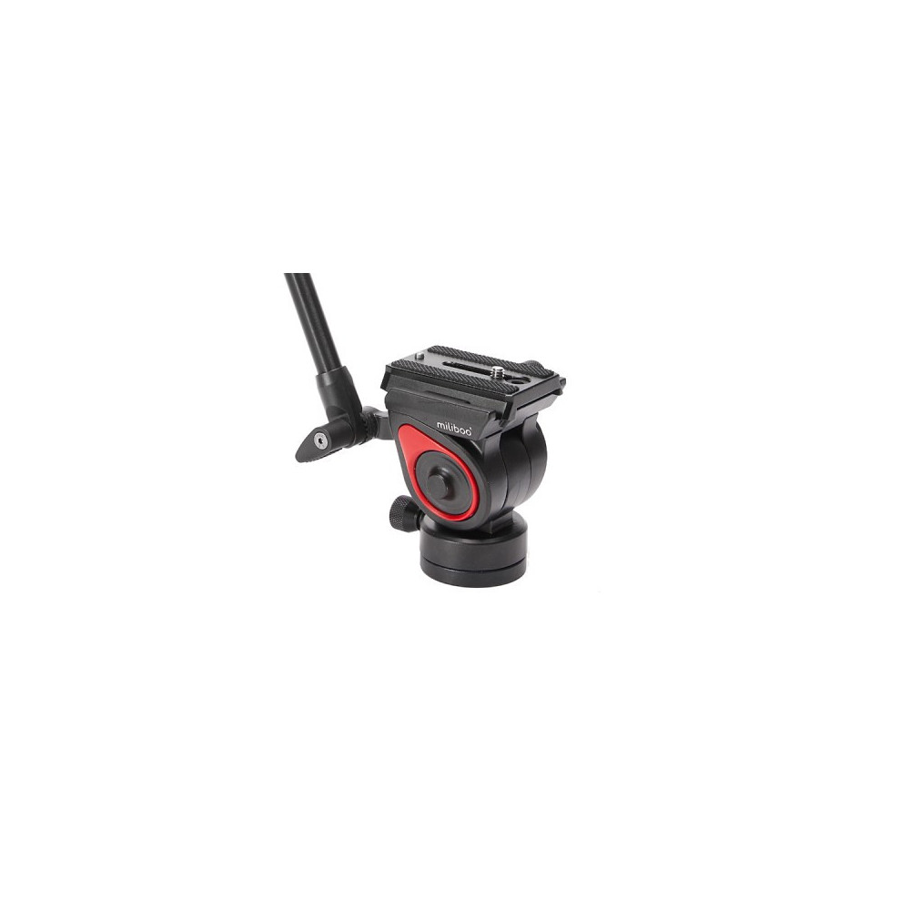 Trépied caméra professionnel en aluminium avec tête fluide Q5S MUF