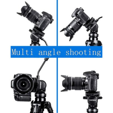 Trépied caméra professionnel en aluminium