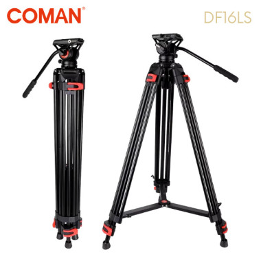 Trépied caméra professionnel DF16LS (nouvelle version)